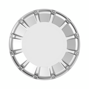 Chrome Plastic Fuel Cap Cover For Kenworth - Non-Locking