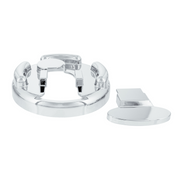 Chrome Plastic Fuel Cap Cover For Peterbilt - Locking