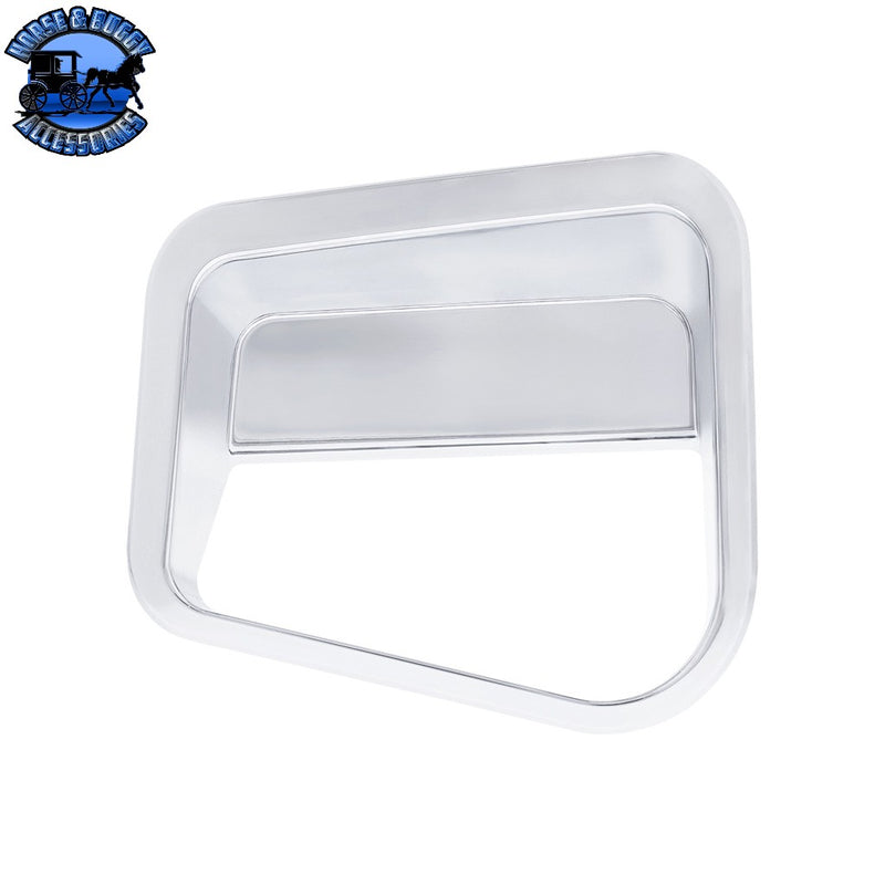 Chrome Plastic Fairing Latch Cover For 2018-2024 Volvo VNL (Choose Side) Latch Cover Passenger Front Light Gray