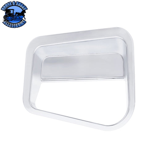Chrome Plastic Fairing Latch Cover For 2018-2024 Volvo VNL (Choose Side) Latch Cover Passenger Front Light Gray