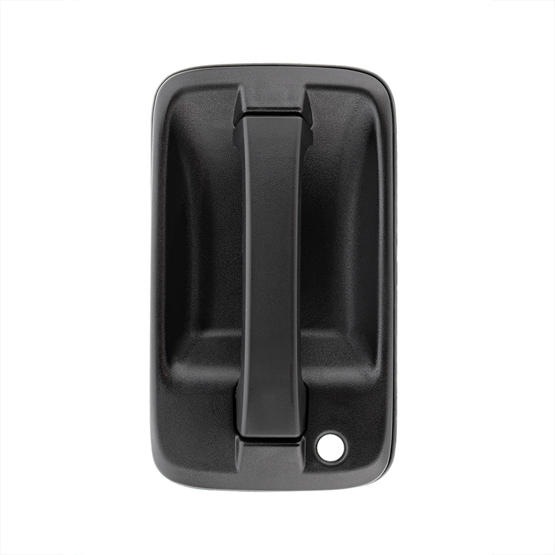 Black Plastic Exterior Door Handle For 2008-2017 Isuzu NPR - Driver