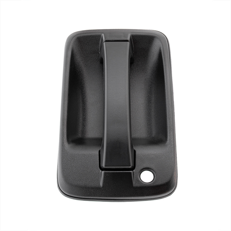 Black Plastic Exterior Door Handle For 2008-2017 Isuzu NPR - Driver