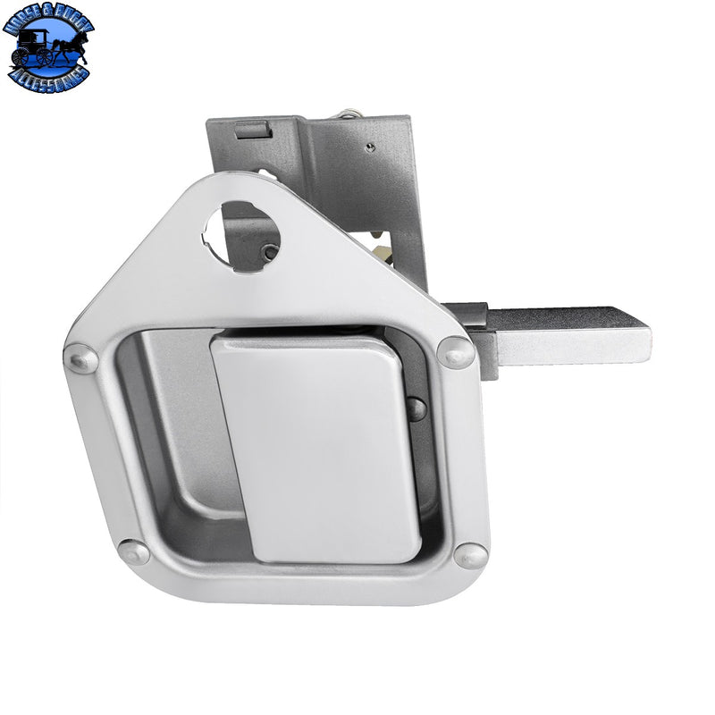 UP-42604B Exterior Sleeper Storage Door Handle For Kenworth W900/T800 (2004-2015), Long Striker - Driver (Bulk)