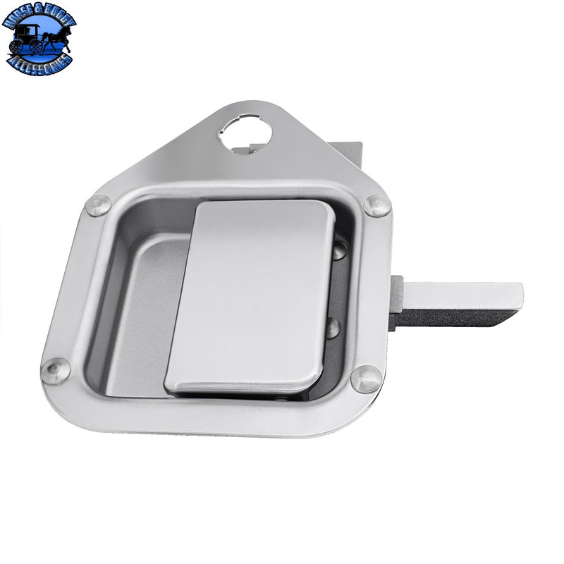UP-42604B Exterior Sleeper Storage Door Handle For Kenworth W900/T800 (2004-2015), Long Striker - Driver (Bulk)