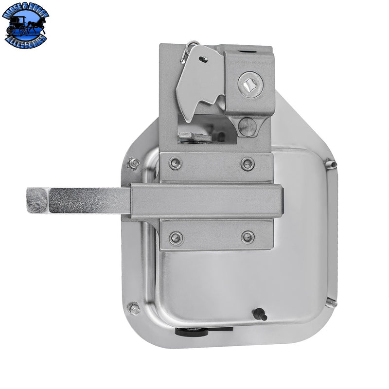 UP-42604B Exterior Sleeper Storage Door Handle For Kenworth W900/T800 (2004-2015), Long Striker - Driver (Bulk)