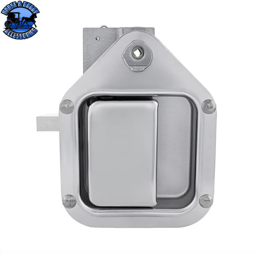 Exterior Sleeper Storage Door Handle For Kenworth W900/T800 (2004-2015), Short Striker (Choose Side) DOOR HANDLE Passenger/Card Gray