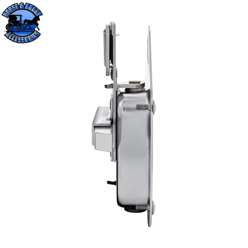 Exterior Sleeper Storage Door Handle For Kenworth W900/T800 (2004-2015), Short Striker (Choose Side) DOOR HANDLE Driver/Card,Passenger/Card,Passenger/Bulk Gray