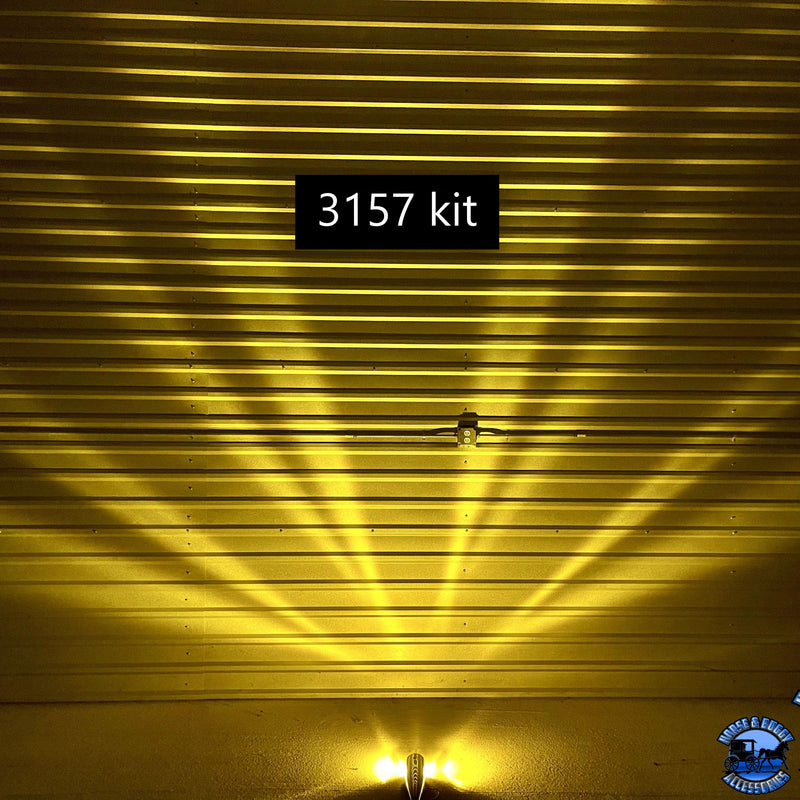 3157 Watermelon Cab light kit (Includes bulb!) (Plastic housing) Completely sealed cab light Saddle Brown