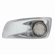 UP-42701 Fog Light Cover With 17 LED Watermelon Light For 2007-2017 KW T660 (Driver) - Amber LED/ Clear Lens