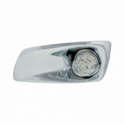 UP-42721 Fog Light Cover With 19 LED Watermelon Light For 2007-17 KW T660 (Driver) - Amber LED/ Clear Lens
