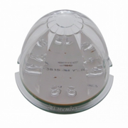 UP-42739 Fog Light Cover With 17 Amber LED Hi/Lo Watermelon Light For 2007-17 KW T660- Passenger -Clear Lens