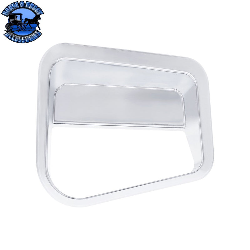 Chrome Plastic Fairing Latch Cover For 2018-2024 Volvo VNL (Choose Side) Latch Cover Driver Front Light Gray