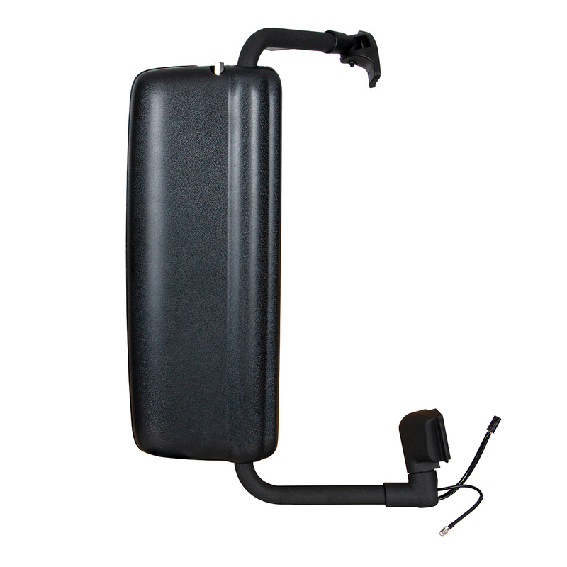 Black Heated Mirror Assembly For 2004-2012 Volvo VNL - Passenger