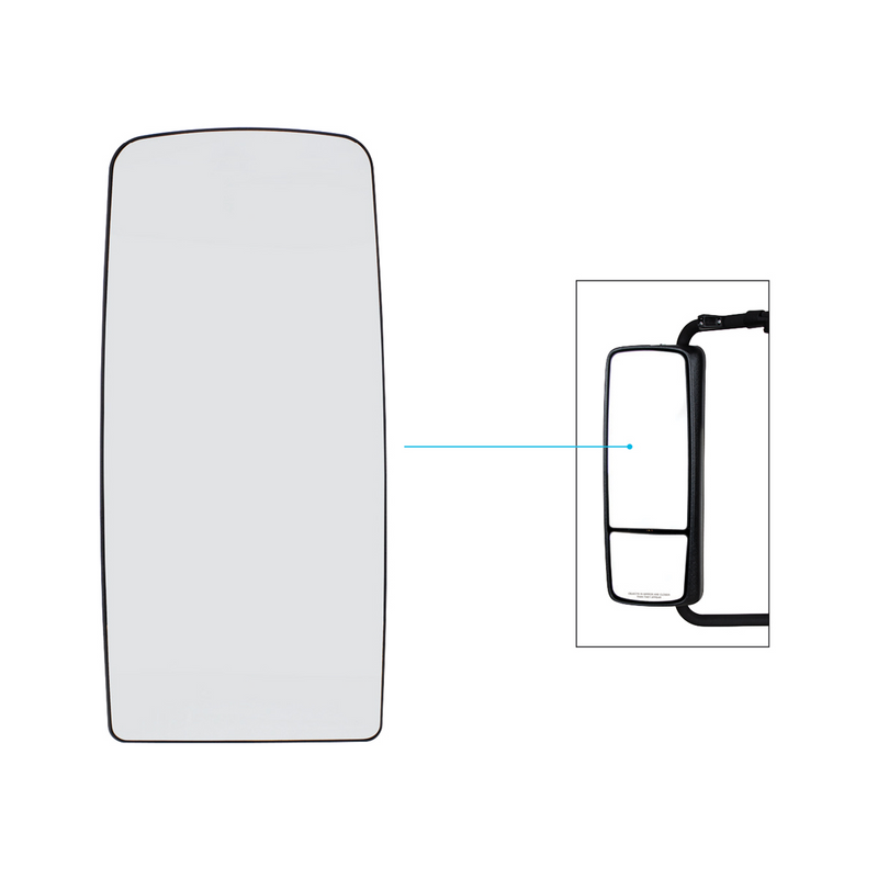 Main Exterior Mirror For 2004-2017 Volvo VNL - Heated