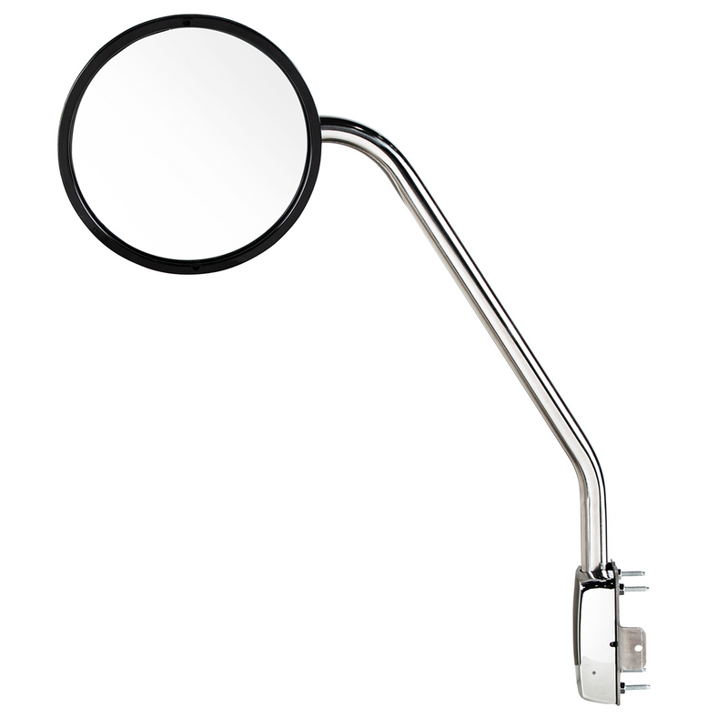 Chrome Hood Mirror For Kenworth T680 - Driver
