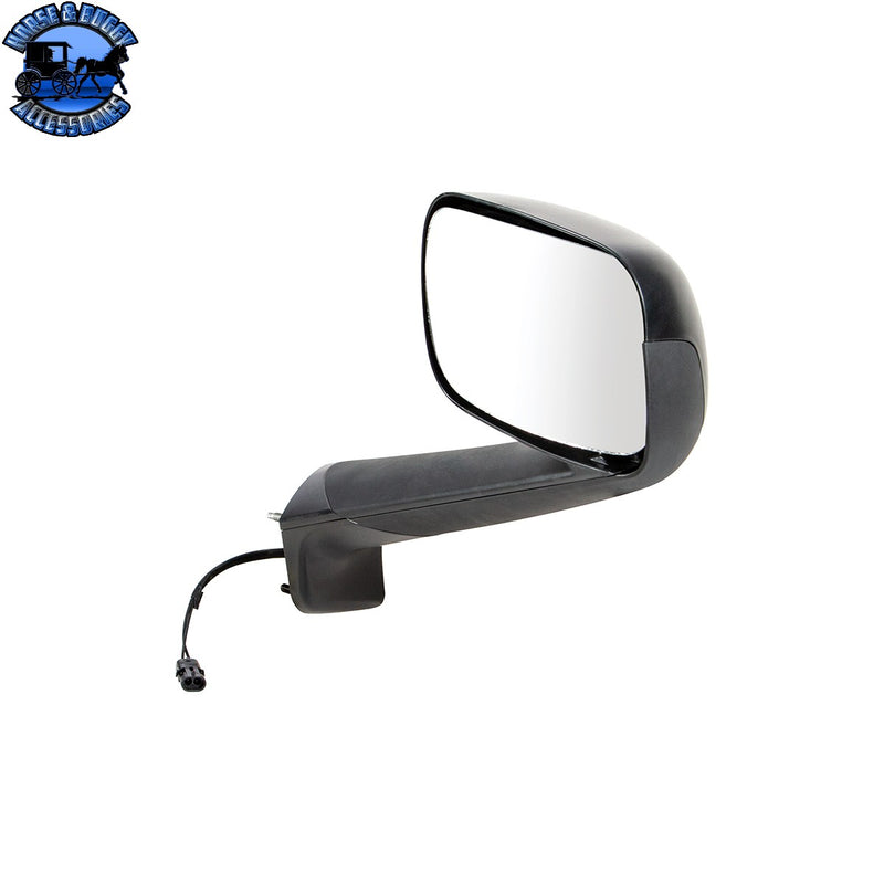 Hood Mirror With Heated Lens For 2018-2026 Freightliner Cascadia (Choose Side and Finish)