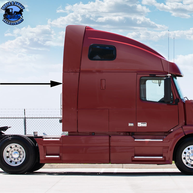 UP-42876 Lower Side Cab Fairing Extension For 2003-2017 Volvo VNL-Passenger