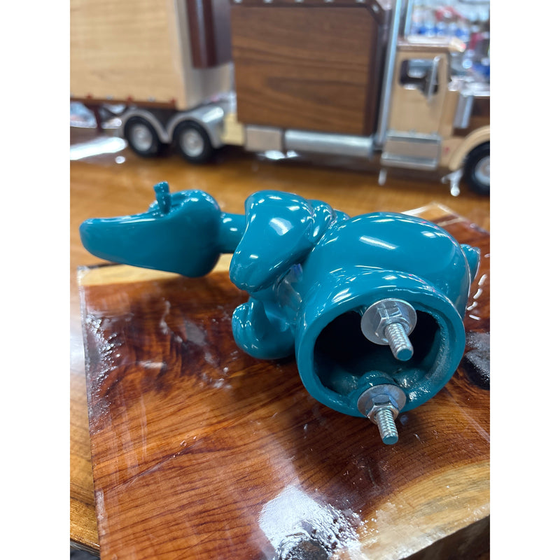 CONVOY TURQUOISE DUCK HOOD ORNAMENT