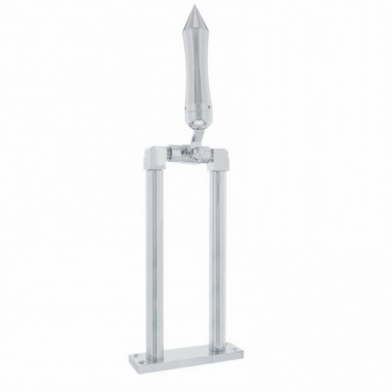 UP-45977 11" Chrome Air Horn Lever Set With "Talladega" Grip