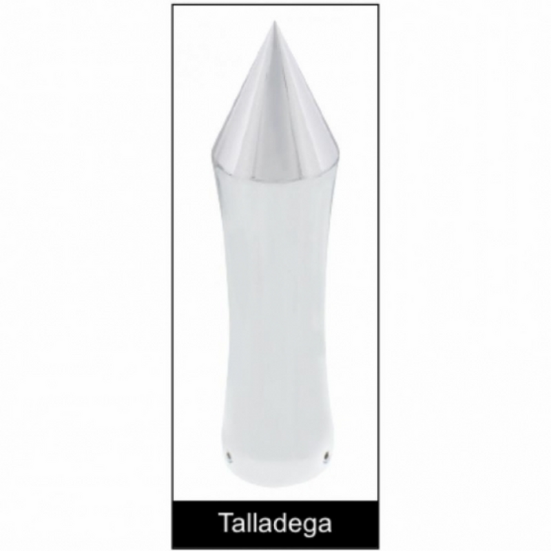 9" Chrome Air Horn Lever Set With "Talladega" Grip