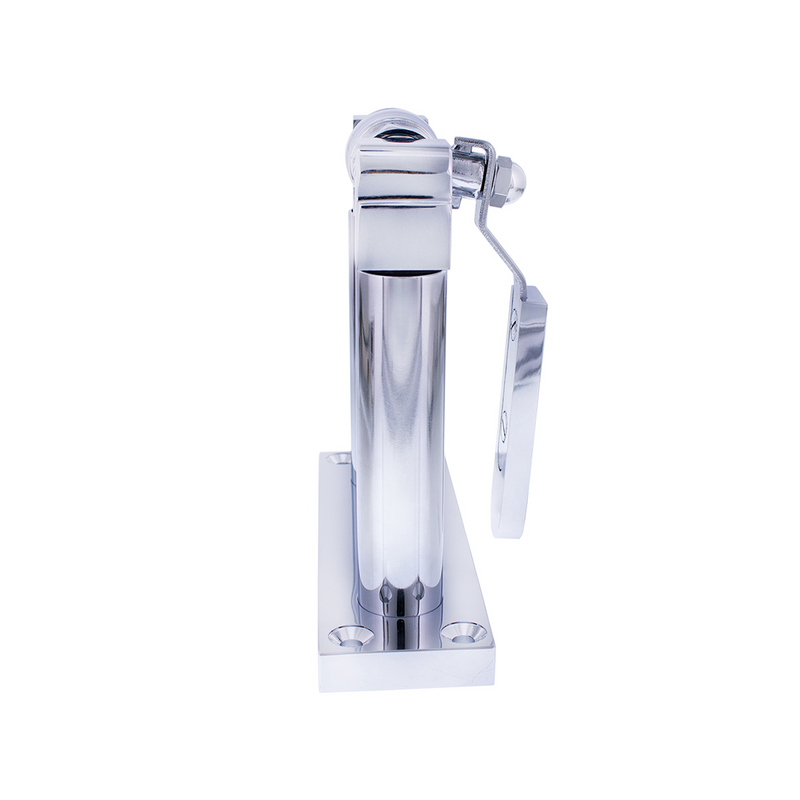 UP-46106 4" Chrome Air Horn Valve Lever With Stand Set
