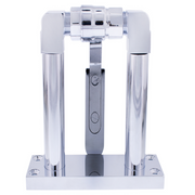 UP-46106 4" Chrome Air Horn Valve Lever With Stand Set