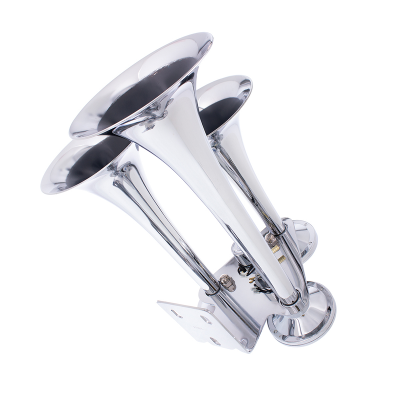 Chrome 3 Trumpets Train Horn