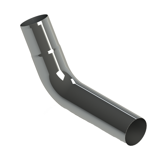 L6008-E08-A25-1103 8" 60 Degree Exhaust Elbow Dark Slate Gray