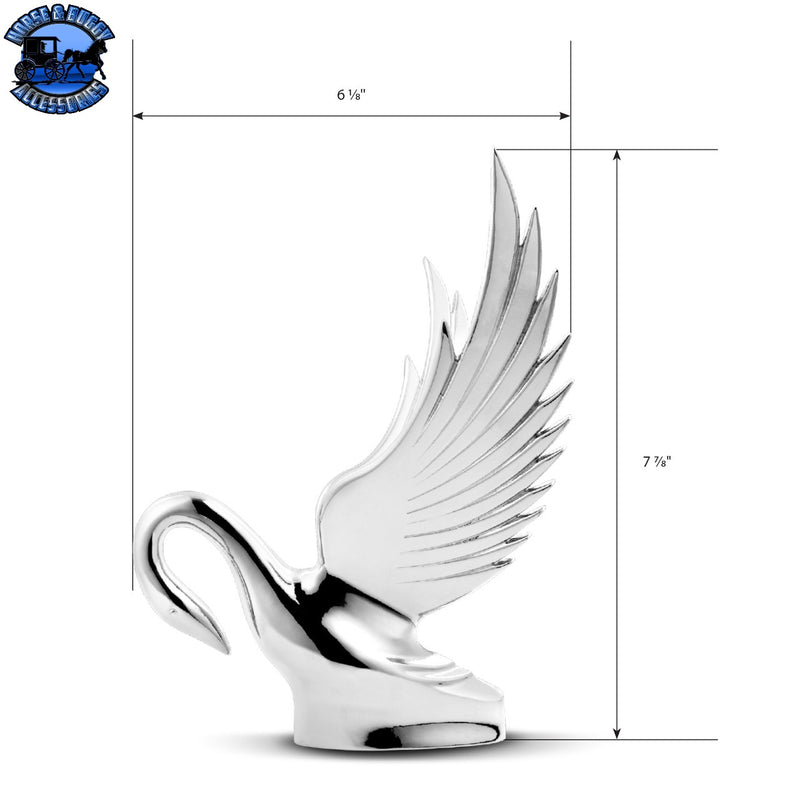 48001 Original Style Swan Hood Ornament
