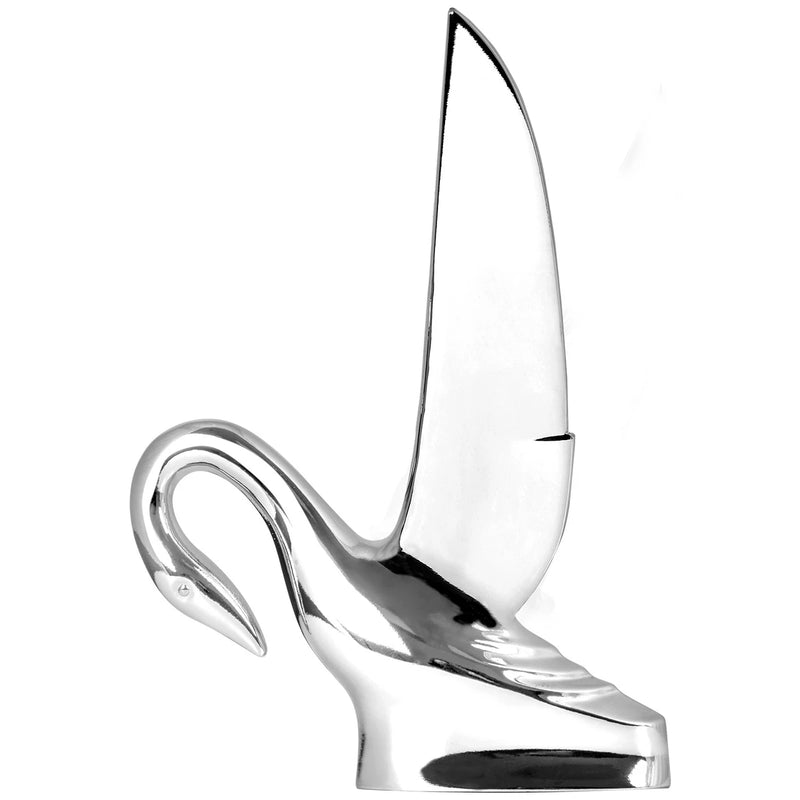 #48005 Swan Hood Ornament with Vintage Style Wings