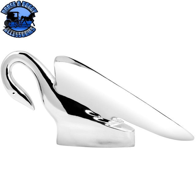48013 Classic Swan with Wonderwings Hood Ornament