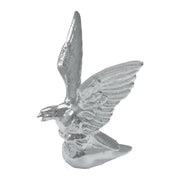 48030  CR. AMERICAN EAGLE HOOD ORNAMENT, 3.5" X 4.5" X 5" Dark Gray