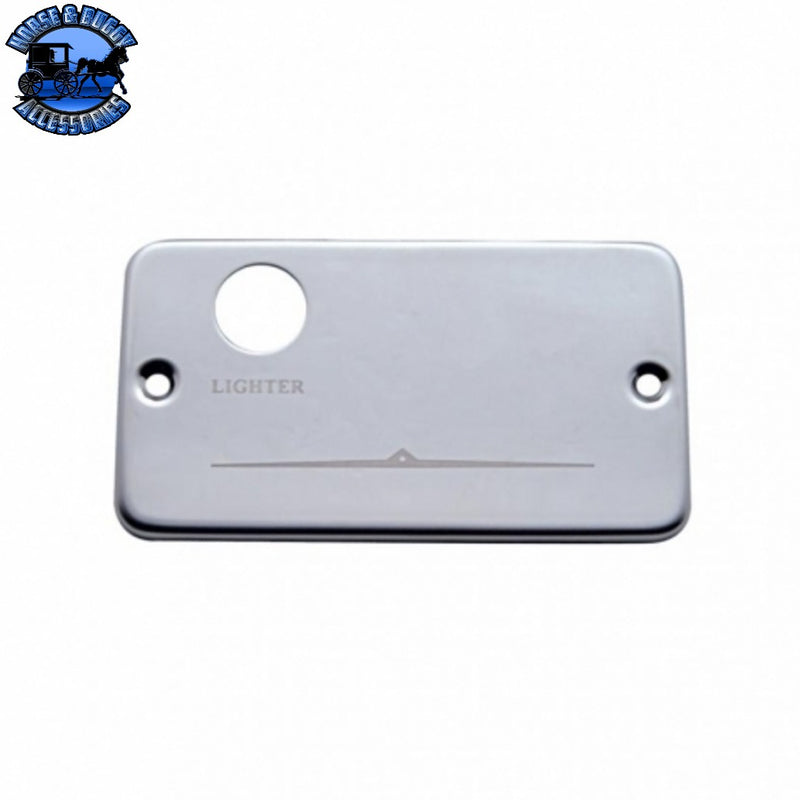 STAINLESS STEEL SWITCH NAME PLATE FOR FREIGHTLINER - LIGHTER ONLY #48119