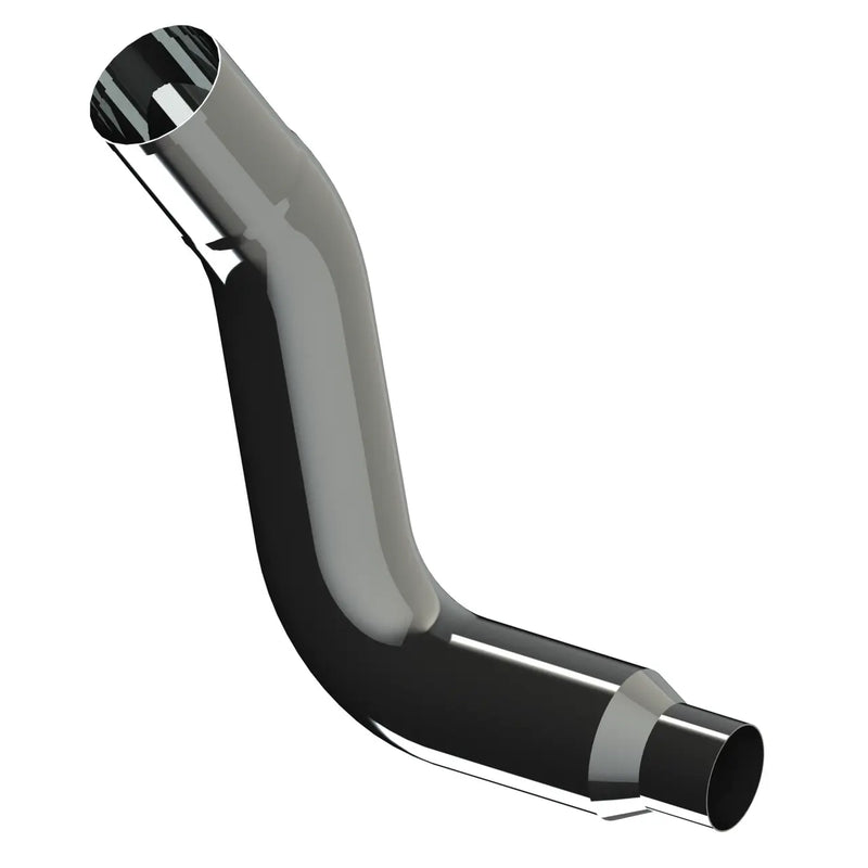 KW07-E18616LB 7" Reduced to 5" KW W900 Exhaust Left Elbow Dark Slate Gray