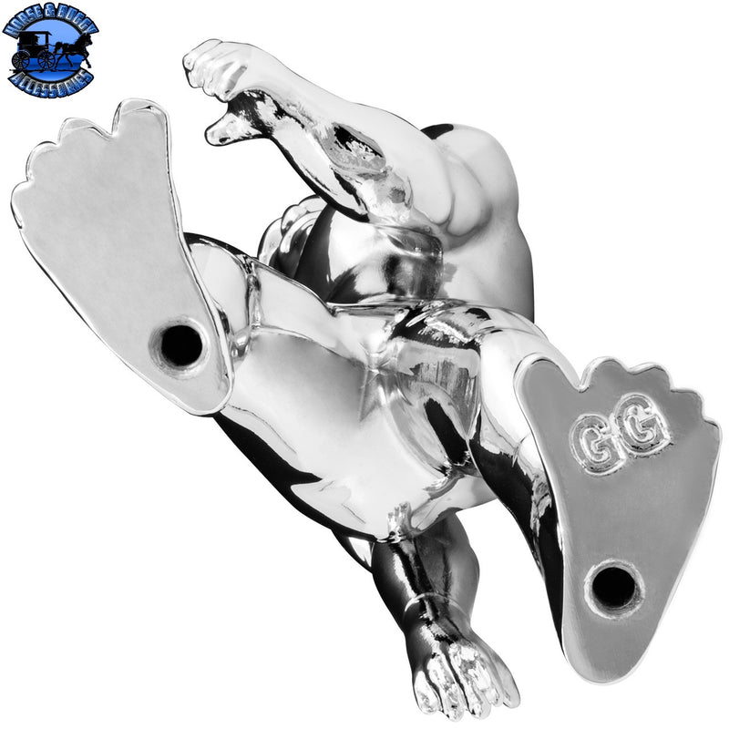 48194 BIGFOOT ORNAMENT (CHROME)