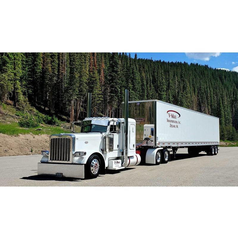 B01-00D-22-1123 22", Boxed, Blind Mount, No Tow Holes BLIND MOUNT BUMPER Gray