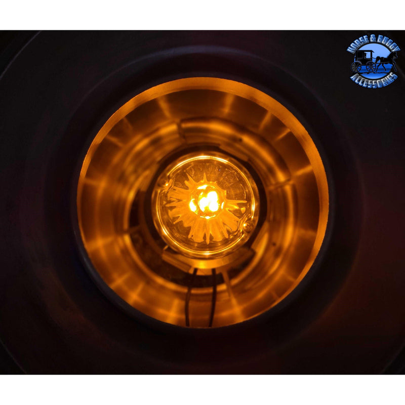 UNIVERSAL WATERMELON 13" & 15" AIR CLEANER INSIDE LIGHT BRACKET (SOLD AS PAIR) #1732 Black