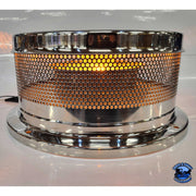 UNIVERSAL WATERMELON 13" & 15" AIR CLEANER INSIDE LIGHT BRACKET (SOLD AS PAIR) #1732 Dark Gray