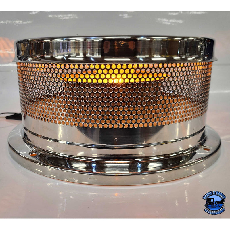 UNIVERSAL WATERMELON 13" & 15" AIR CLEANER INSIDE LIGHT BRACKET (SOLD AS PAIR) #1732 Dark Gray