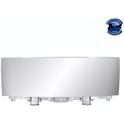 STEEL FRONT PANEL ASSEMBLY FOR 2008-2024 ISUZU NPR (ELF 200/300)-CHROME #21624 body panel Light Gray