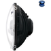 Black ULTRALIT - High Power LED 7" Headlight With Turn Signal & White Position Light Bar (Choose Color) LED Headlight Amber,White