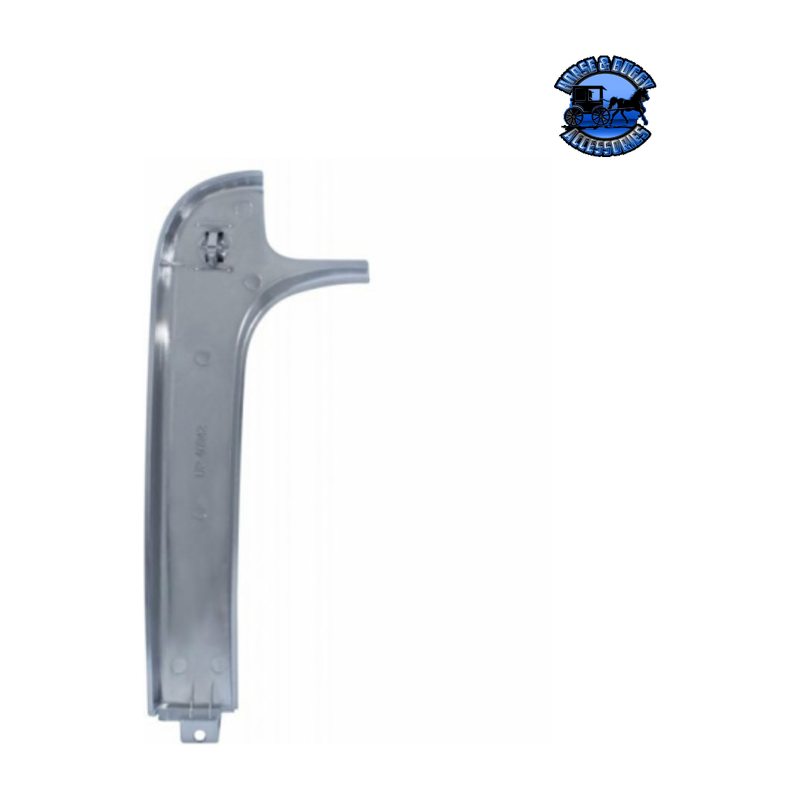 Chrome Plastic Right Corner Dash Trim For Freightliner Columbia (2001-2011) & Coronado (2002-2007) #40942 DASH TRIM Light Slate Gray