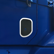 Chrome Exterior View Window Trim For Freightliner #40899 Exterior Window Trim Midnight Blue