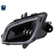 34 LED FOG LIGHT WITH LED LIGHT BAR FOR 2018-2024 FREIGHTLINER CASCADIA (Choose Color) (Choose Side) Headlight Black / Driver's Side,Black / Passenger's Side,Chrome / Driver's Side,Chrome / Passenger's Side Dark Slate Gray