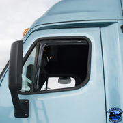 WINDOW VENT VISOR FOR 2008-2017 FREIGHTLINER CASCADIA - SMOKE (PAIR) #91510 Window Vent Visor Light Steel Blue