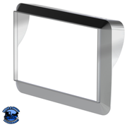 CHROME PLASTIC 7" NAVIGATION SCREEN BEZEL FOR 2012-2021 PETERBILT 579 #20608 Bezel Dark Gray