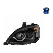 PROJECTION HEADLIGHT WITH LED POSITION LIGHT FOR 2001-2020 FREIGHTLINER COLUMBIA (Choose Color) (Choose Side) HEADLIGHT Black / Driver's Side,Black / Passenger's Side,Chrome / Driver's Side,Chrome / Passenger's Side Dark Slate Gray