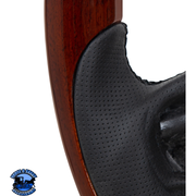 18" YOURGRIP WOOD STEERING WHEEL FOR 2012-2021 PETERBILT 579 & 2013-2021 KENWORTH T680 #88189 steering wheel Dark Slate Gray