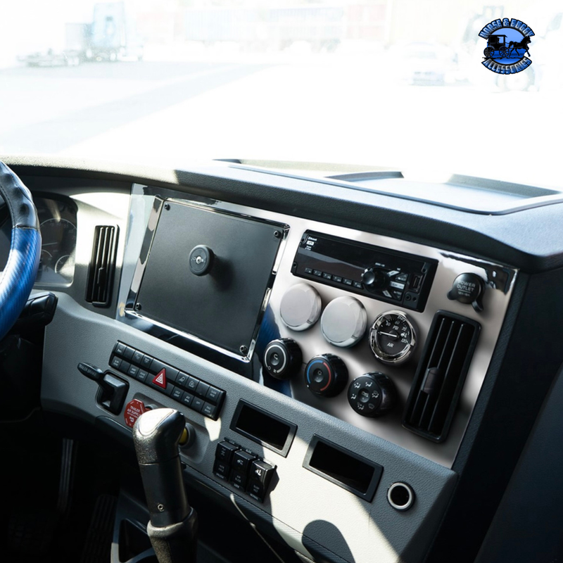 CHROME CENTER DASH UPPER PANEL FOR 2018-2023 FREIGHTLINER CASCADIA #42441 Center Dash Lavender