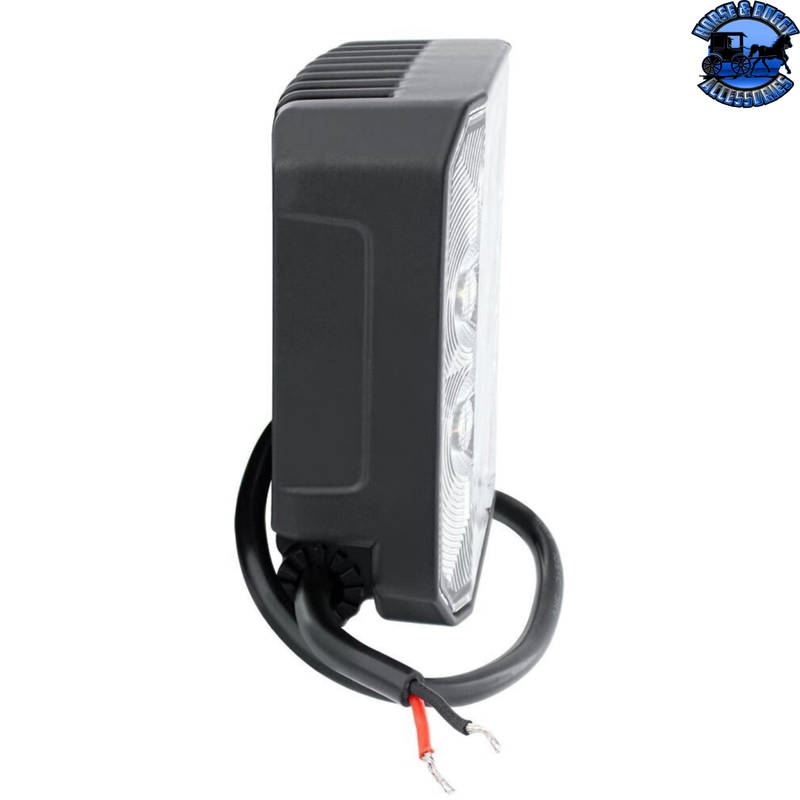 36702   9 LED High Power 3-7/8" Square Work Light-Flood #36702